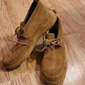 Ugg suede ankle booties size 7.5